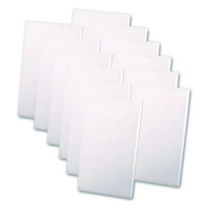 Scratch Pads, Unruled, 4 x 6, White, 100 Sheets, 12/Pack