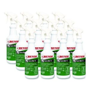 Sure Bet II Foaming Disinfectant, Citrus Floral Scent, 32 oz Bottle, 12/Carton