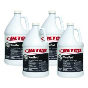 VersiFect Cleaner Disinfectant, Fresh Scent, 1 gal Bottle, 4/Carton