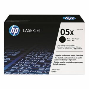 HP 05X, (CE505X) High-Yield Black Original LaserJet Toner Cartridge