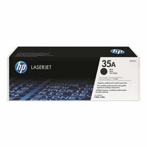 HP 35A, (CB435A) Black Original LaserJet Toner Cartridge
