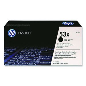 HP 53X, (Q7553X) High-Yield Black Original LaserJet Toner Cartridge