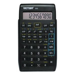 920 Compact Scientific Calculator with Hinged Case, 10-Digit LCD