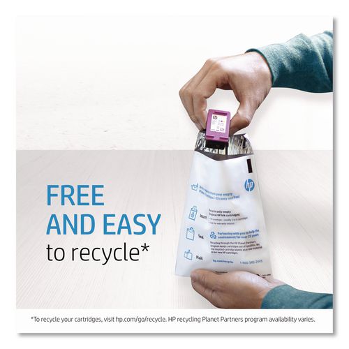 HP 738 (498N4A) Black Original DesignJet Ink Cartridge - Image 3