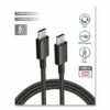 Type C To Type C USB Cable, 6 ft, Black - Image 3
