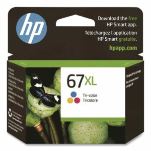 HP 67XL, (3YM58AN) High-Yield Tri-Color Original Ink Cartridge