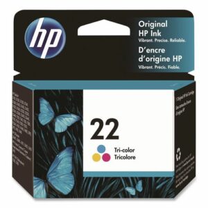 HP 22, (C9352AN) Tri-Color Original Ink Cartridge