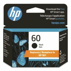 HP 60, (CC640WN) Black Original Ink Cartridge
