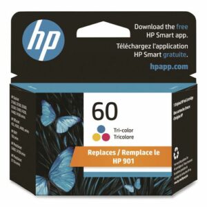 HP 60, (CC643WN) Tri-Color Original Ink Cartridge