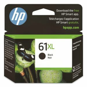 HP 61XL, (CH563WN) High-Yield Black Original Ink Cartridge
