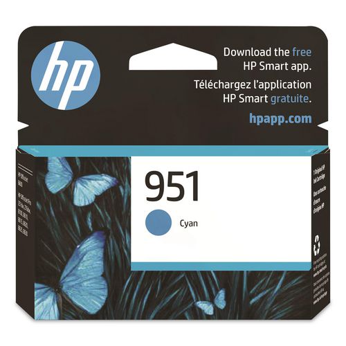 HP 951, (CN050AN) Cyan Original Ink Cartridge