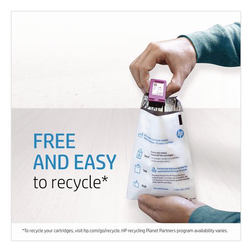 HP 728, (F9J65A) Yellow Original Ink Cartridge - Image 5