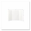 Trifold Display Boards, 14 x 22, White - Image 2