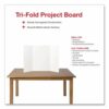 Trifold Display Boards, 14 x 22, White - Image 3