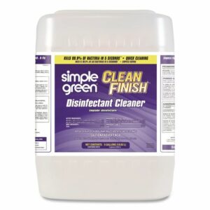 Clean Finish Disinfectant Cleaner, Herbal Scent, 5 gal Pail