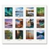Earthscapes Scenic Desk Pad Calendar, Scenic Photos, 22 x 17, White Sheets, Black Binding/Corners,12-Month (Jan-Dec): 2025 - Image 3
