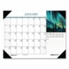 Earthscapes Scenic Desk Pad Calendar, Scenic Photos, 18.5 x 13, White Sheets, Black Binding/Corners,12-Month (Jan-Dec): 2025 - Image 2