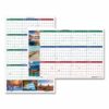 Earthscapes Recycled Reversible/Erasable Yearly Wall Calendar, Nature Photos, 24 x 37, White Sheets, 12-Month (Jan-Dec): 2025
