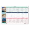 Earthscapes Recycled Reversible/Erasable Yearly Wall Calendar, Nature Photos, 24 x 37, White Sheets, 12-Month (Jan-Dec): 2025 - Image 2