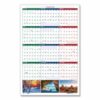 Earthscapes Recycled Reversible/Erasable Yearly Wall Calendar, Nature Photos, 24 x 37, White Sheets, 12-Month (Jan-Dec): 2025 - Image 3
