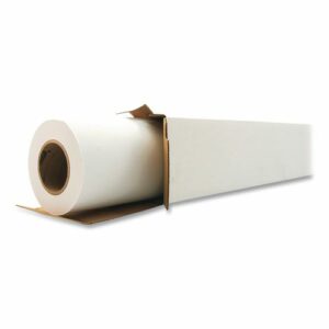 Wide Format Professional Coated Bond, 2" Core, 24 lb Bond Weight, 36" x 150 ft, Matte White
