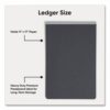 Prong Fastener Pressboard Report Cover, Two-Piece Prong Fastener, 3" Capacity, 11 x 17, Black/Black - Image 3