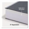 Prong Fastener Pressboard Report Cover, Two-Piece Prong Fastener, 3" Capacity, 11 x 17, Black/Black - Image 5