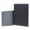 Prong Fastener Pressboard Report Cover, Two-Piece Prong Fastener, 3" Capacity, 11 x 17, Black/Black