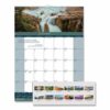 Earthscapes Recycled Monthly Wall Calendar, Color Landscape Photography, 12 x 16.5, White Sheets, 12-Month (Jan-Dec): 2025
