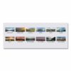 Earthscapes Recycled Monthly Desk Pad Calendar, Mountains of the World Photos, 22 x 17, Black Corners,12-Month(Jan-Dec): 2025 - Image 3