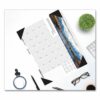 Earthscapes Recycled Monthly Desk Pad Calendar, Mountains of the World Photos, 22 x 17, Black Corners,12-Month(Jan-Dec): 2025 - Image 4