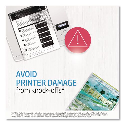 HP 654A, (CF332A) Yellow Original LaserJet Toner Cartridge - Image 4