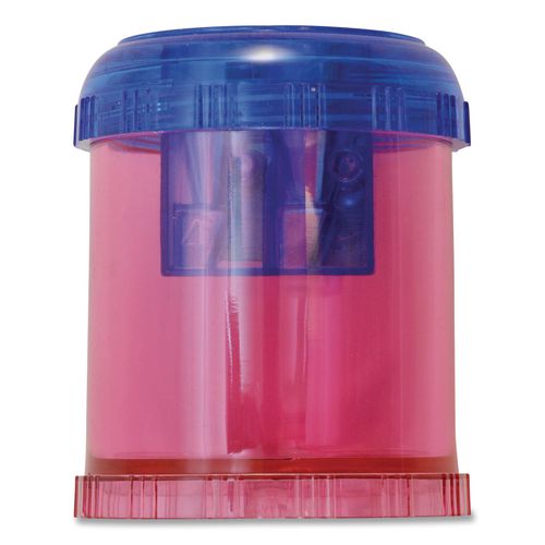 Manual Pencil and Crayon Sharpener, Randomly Assorted Colors