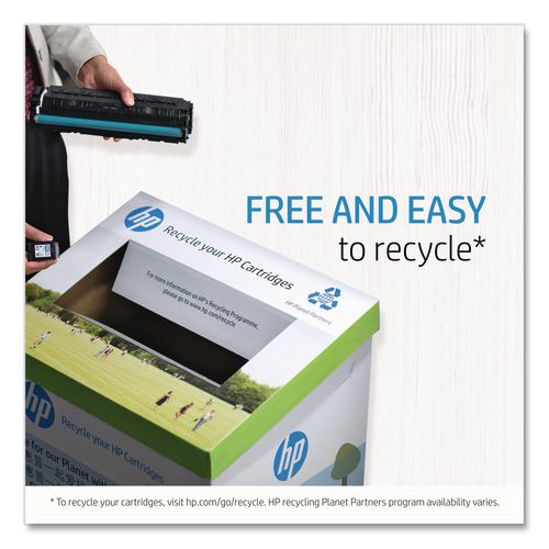 HP 508X, (CF360X) High-Yield Black Original LaserJet Toner Cartridge - Image 5