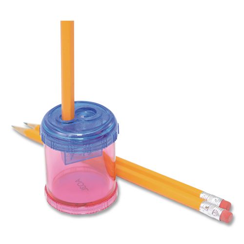 Manual Pencil and Crayon Sharpener, Randomly Assorted Colors - Image 2
