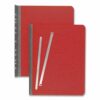 Pressboard Report Cover with Tyvek Reinforced Hinge, Two-Piece Prong Fastener, 3" Capacity, 8.5 x 11, Executive Red - Image 2