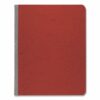 Pressboard Report Cover with Tyvek Reinforced Hinge, Two-Piece Prong Fastener, 3" Capacity, 8.5 x 11, Executive Red - Image 5