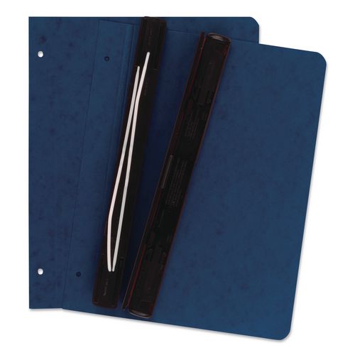 Expandable Hanging Data Binder, 2 Posts, 6" Capacity, 11 x 8.5, Blue - Image 4