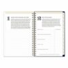 Day Designer Peyton Create-Your-Own Cover Weekly/Monthly Planner, Floral Artwork, 8 x 5, Navy Cover, 12-Month (Jan-Dec): 2026 - Image 6