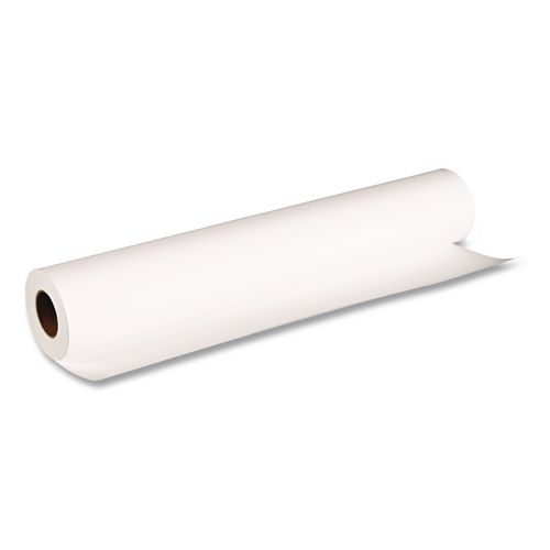 Matte Coated Paper Roll, 2" Core, 8 mil, 24" x 100 ft, Matte White - Image 3