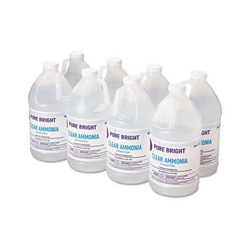 Clear Ammonia, 64 oz Bottle, 8/Carton - Image 3