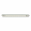 Adjustable Triangular Scale Aluminum Architects Ruler, 12" Long, Silver