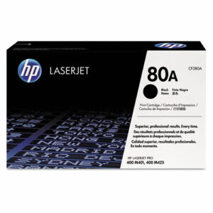 HP 80A, (CF280A) Black Original LaserJet Toner Cartridge