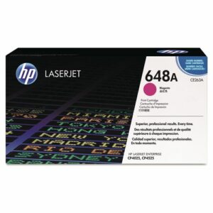 HP 648A, (CE263A) Magenta Original LaserJet Toner Cartridge