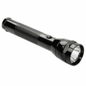 6230015133306, SKILCRAFT Smith and Wesson Aluminum Flashlight, 2 D Batteries (Sold Separately), Black