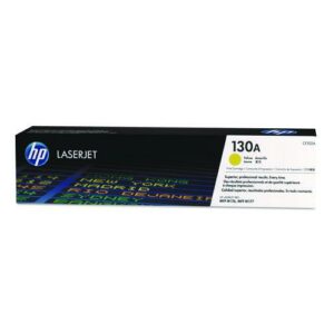 HP 130A, (CF352A) Yellow Original LaserJet Toner Cartridge