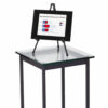Tabletop Instant Easel, 14" High, Steel, Black - Image 4