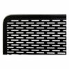 Urban Collection Punched Metal Desktop File, 1 Section, Letter to Legal Size Files, 13" x 5.75" x 10.75", Black - Image 3