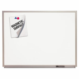 7110015680399, SKILCRAFT Magnetic Porcelain Marker Board, 53" x 77", White Surface, Anodized Aluminum Frame