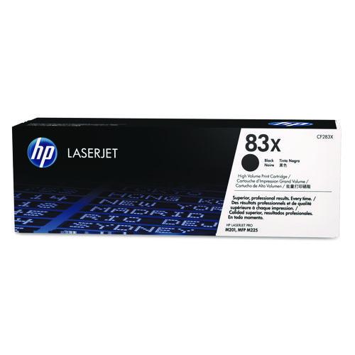 HP 83X, (CF283X) High-Yield Black Original LaserJet Toner Cartridge